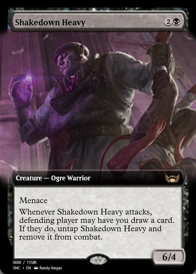 Magic the Gathering Card - Shakedown Heavy - MTG Circle