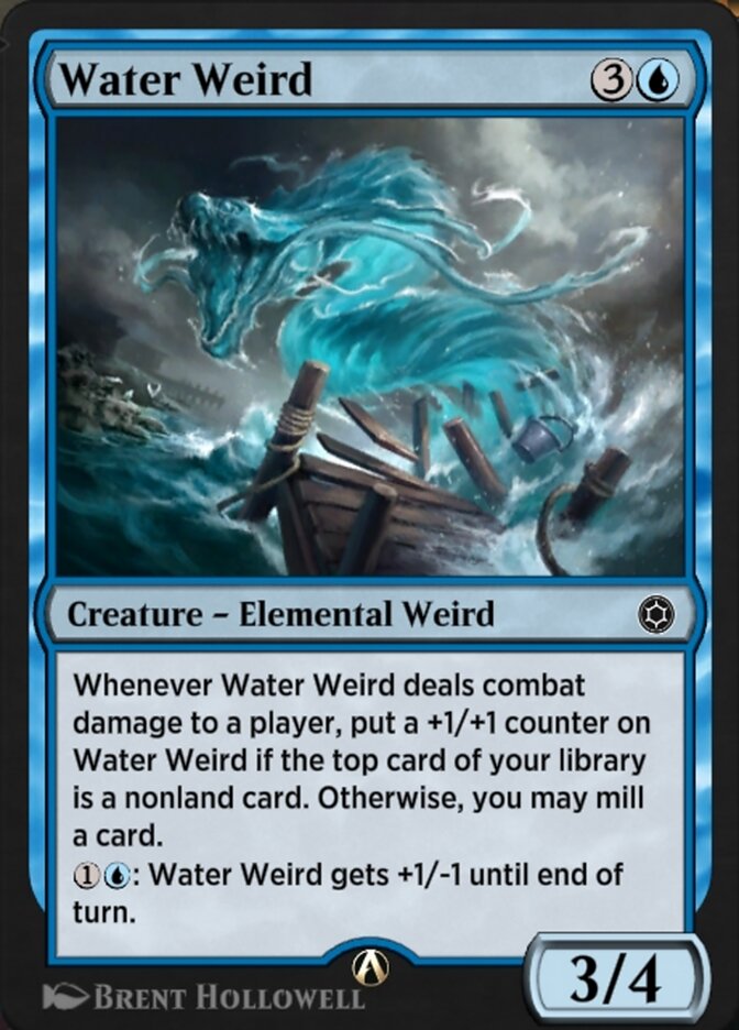 Magic the Gathering Card - Water Weird - MTG Circle