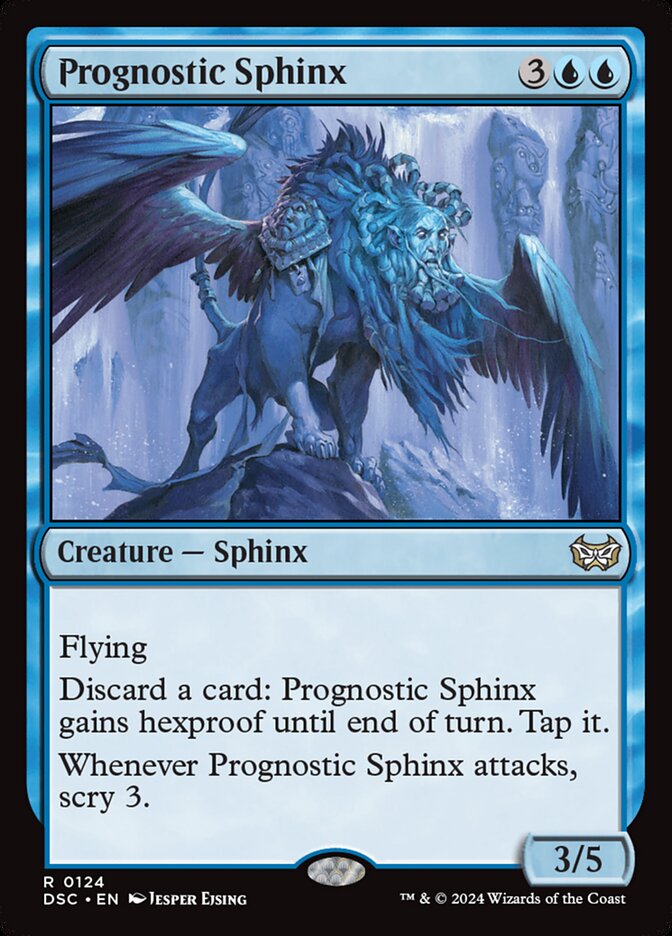 Magic the Gathering Card - Prognostic Sphinx - MTG Circle