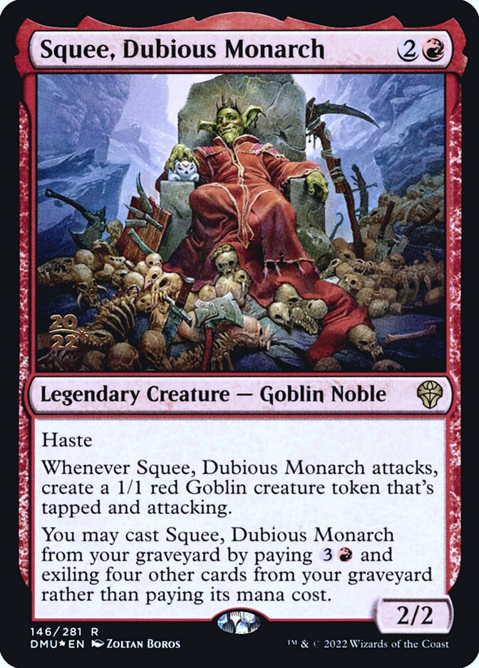 Magic the Gathering Card - Squee, Dubious Monarch - MTG Circle