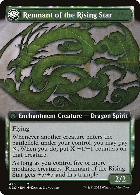 Magic the Gathering Card - Remnant of the Rising Star - MTG Circle