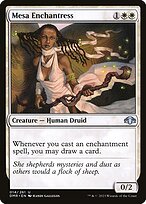 Magic the Gathering Card - Mesa Enchantress - MTG Circle