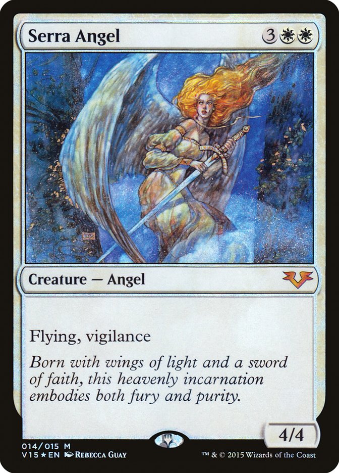 Magic the Gathering Card - Serra Angel - MTG Circle