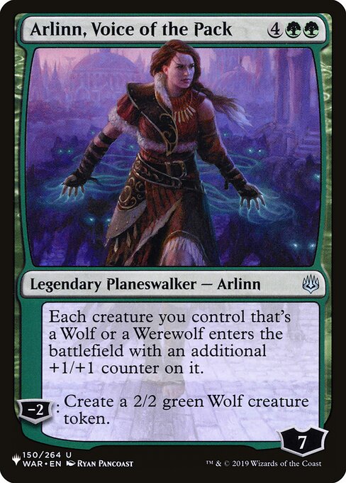 Magic the Gathering Card - Arlinn, Voice of the Pack - MTG Circle