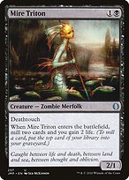 Magic the Gathering Card - Mire Triton - MTG Circle