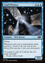 Magic the Gathering Card - Cruel Witness - MTG Circle