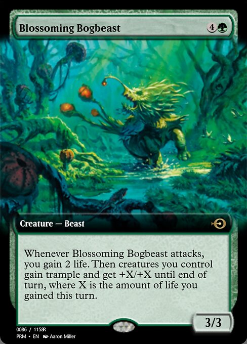 Magic the Gathering Card - Blossoming Bogbeast - MTG Circle
