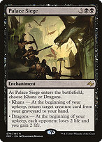 Magic the Gathering Card - Palace Siege - MTG Circle
