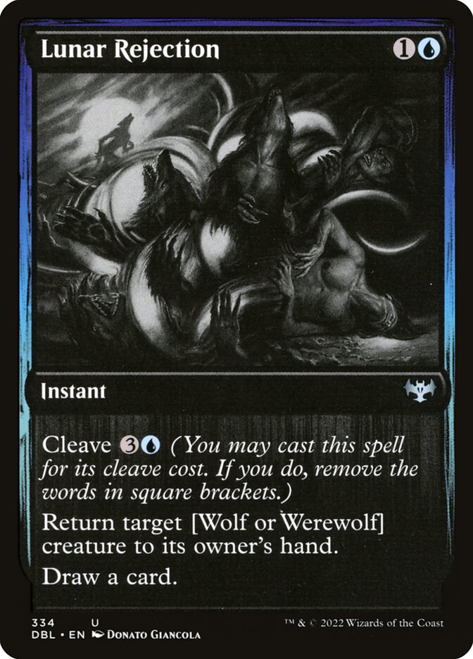 Magic the Gathering Card - Lunar Rejection - MTG Circle