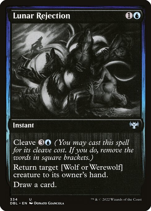 Magic the Gathering Card - Lunar Rejection - MTG Circle