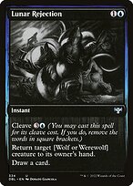 Magic the Gathering Card - Lunar Rejection - MTG Circle