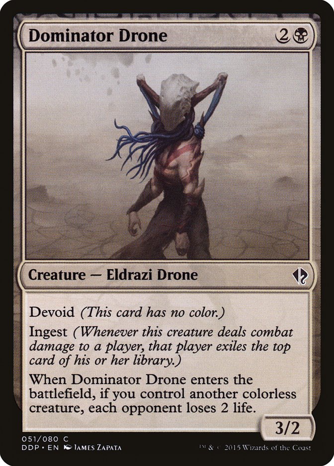 Magic the Gathering Card - Dominator Drone - MTG Circle
