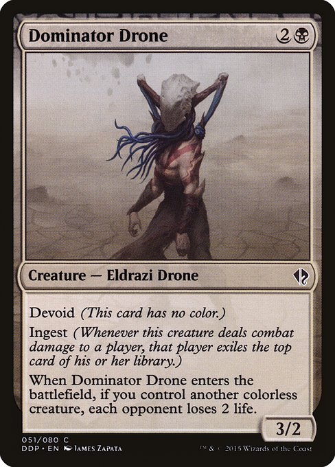 Magic the Gathering Card - Dominator Drone - MTG Circle