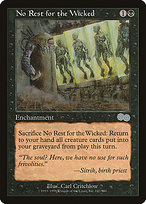 Magic the Gathering Card - No Rest for the Wicked - MTG Circle