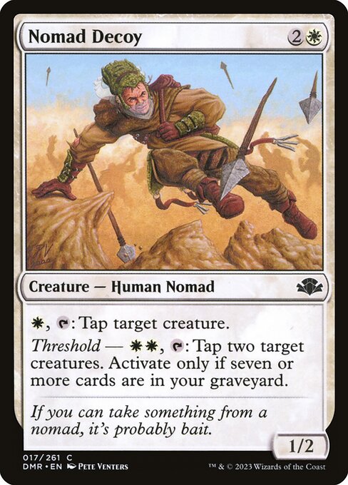 Magic the Gathering Card - Nomad Decoy - MTG Circle
