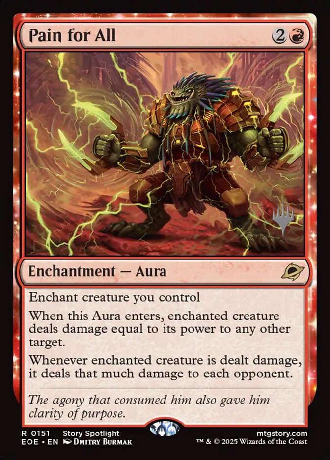 Magic the Gathering Card - Pain for All - MTG Circle