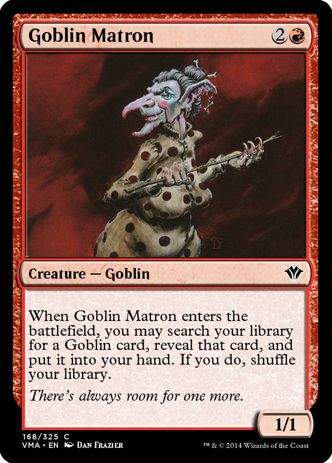 Magic the Gathering Card - Goblin Matron - MTG Circle