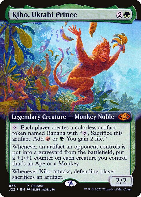 Magic the Gathering Card - Kibo, Uktabi Prince - MTG Circle