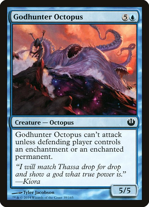 Magic the Gathering Card - Godhunter Octopus - MTG Circle