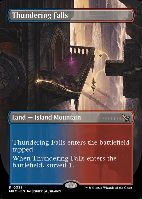 Magic the Gathering Card - Thundering Falls - MTG Circle