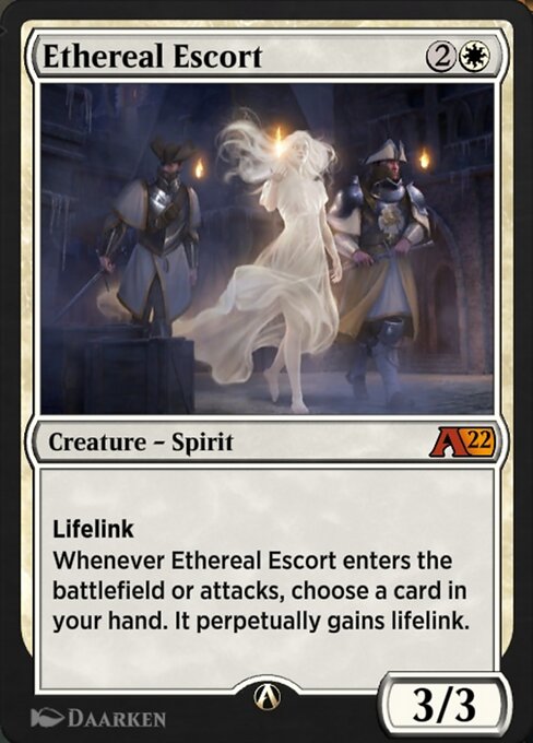 Magic the Gathering Card - Ethereal Escort - MTG Circle