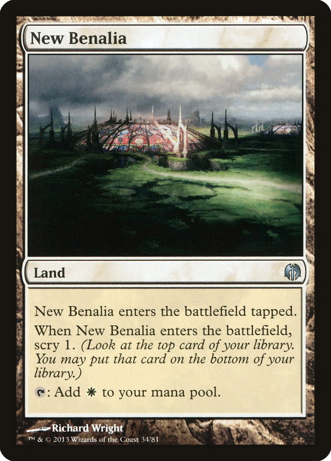 Magic the Gathering Card - New Benalia - MTG Circle