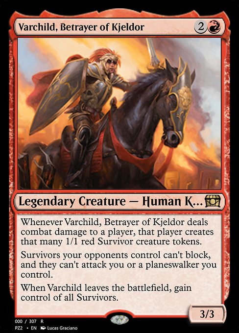 Magic the Gathering Card - Varchild, Betrayer of Kjeldor - MTG Circle