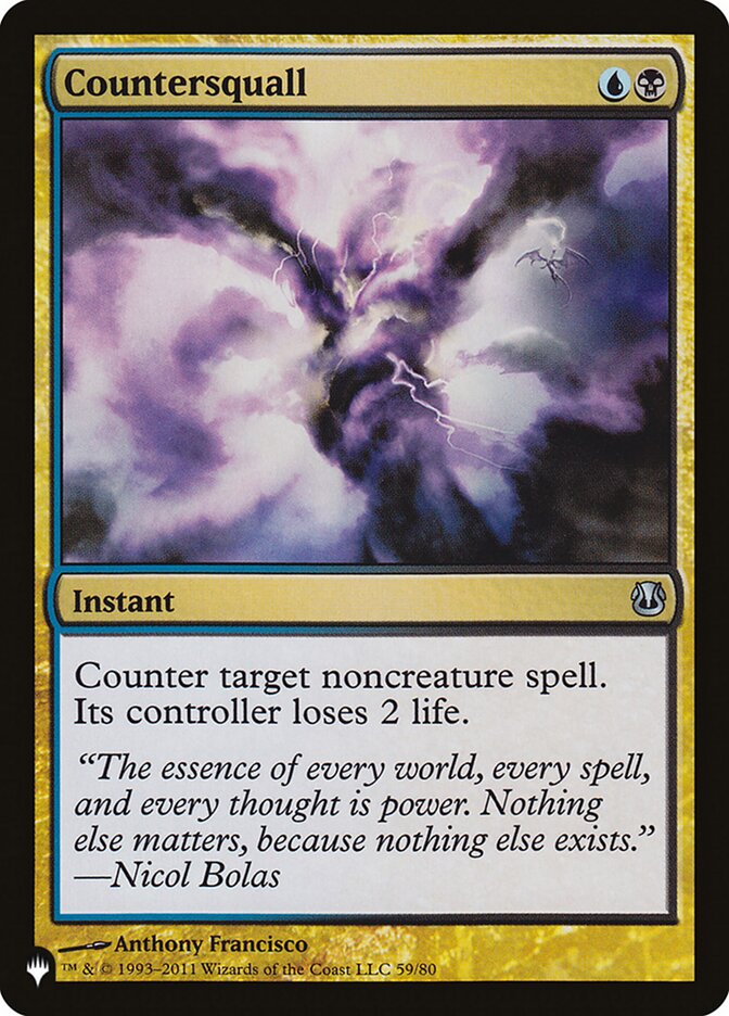 Magic the Gathering Card - Countersquall - MTG Circle