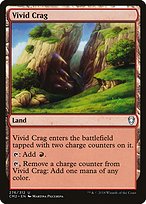 Magic the Gathering Card - Vivid Crag - MTG Circle