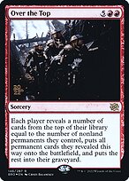 Magic the Gathering Card - Over the Top - MTG Circle