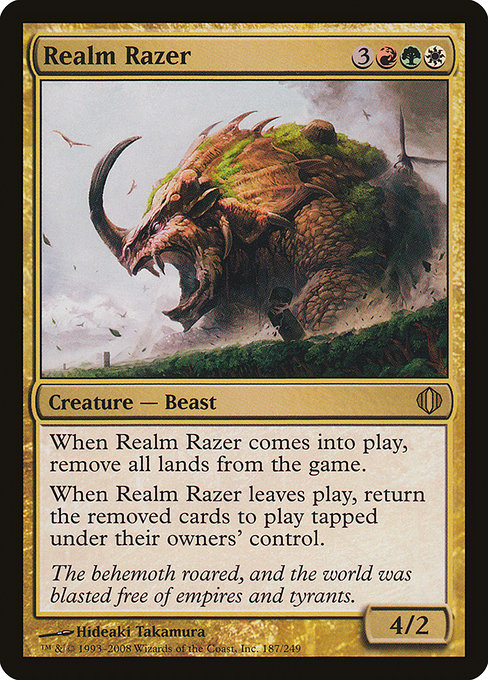 Magic the Gathering Card - Realm Razer - MTG Circle