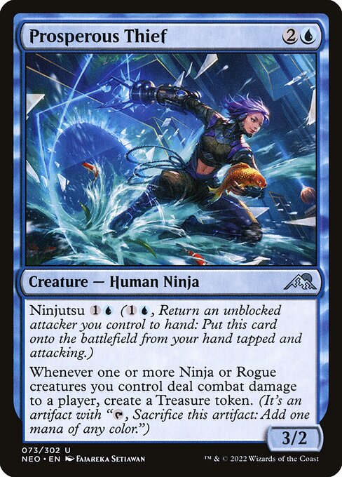 Magic the Gathering Card - Prosperous Thief - MTG Circle