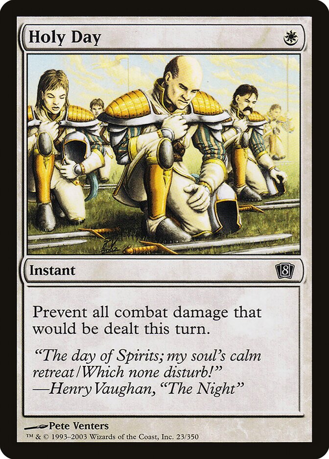 Magic the Gathering Card - Holy Day - MTG Circle