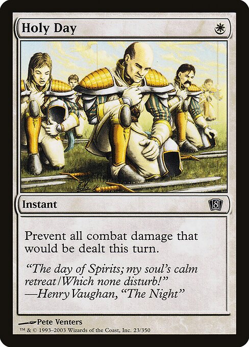 Magic the Gathering Card - Holy Day - MTG Circle