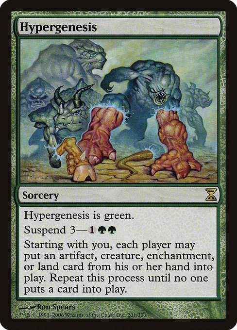 Magic the Gathering Card - Hypergenesis - MTG Circle