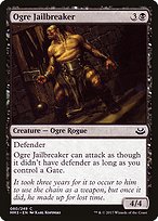 Magic the Gathering Card - Ogre Jailbreaker - MTG Circle