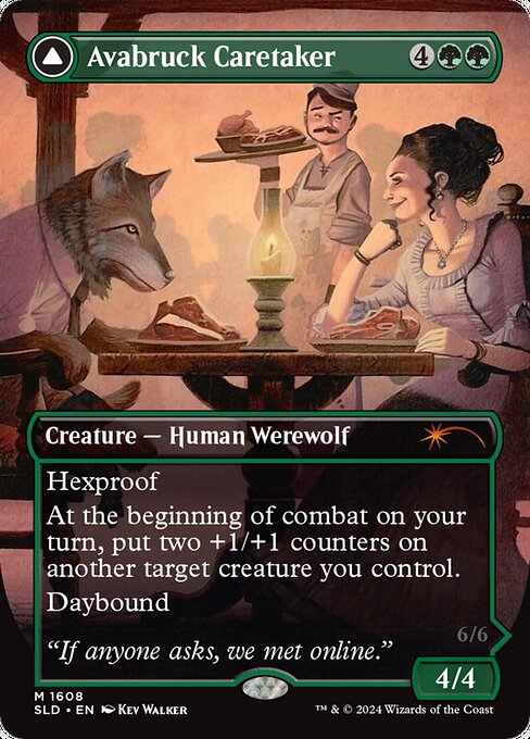Magic the Gathering Card - Avabruck Caretaker - MTG Circle