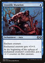 Magic the Gathering Card - Unstable Mutation - MTG Circle
