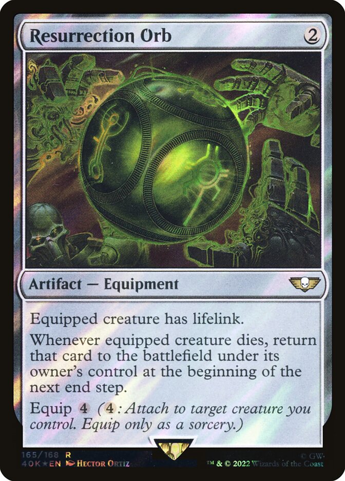 Magic the Gathering Card - Resurrection Orb - MTG Circle