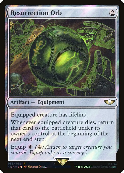 Magic the Gathering Card - Resurrection Orb - MTG Circle