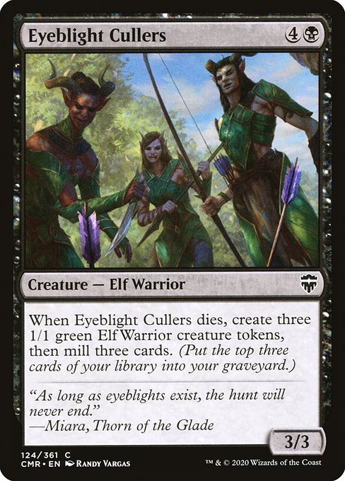 Magic the Gathering Card - Eyeblight Cullers - MTG Circle