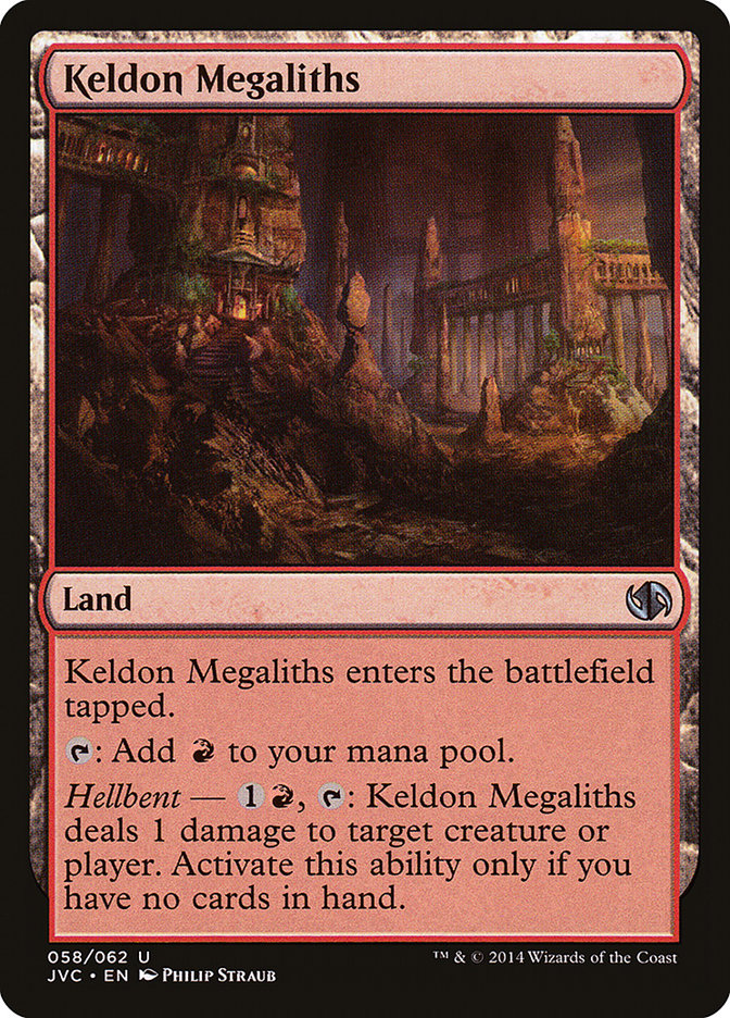 Magic the Gathering Card - Keldon Megaliths - MTG Circle