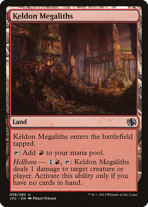 Magic the Gathering Card - Keldon Megaliths - MTG Circle