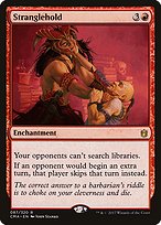 Magic the Gathering Card - Stranglehold - MTG Circle