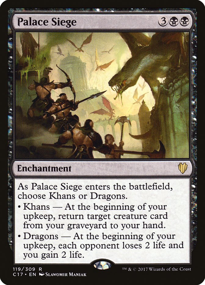 Magic the Gathering Card - Palace Siege - MTG Circle