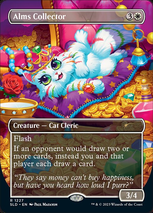 Magic the Gathering Card - Alms Collector - MTG Circle