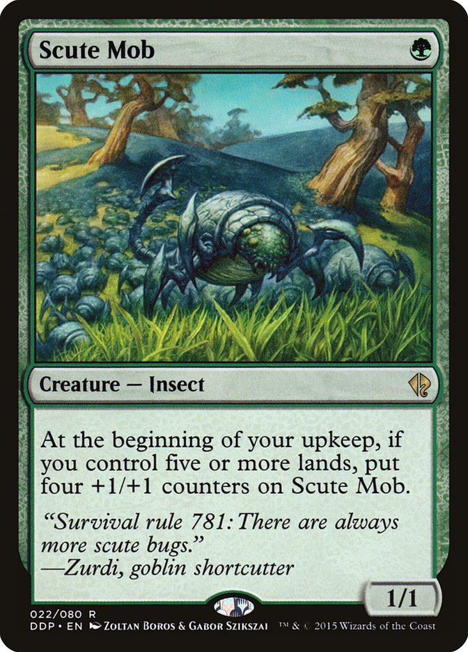 Magic the Gathering Card - Scute Mob - MTG Circle