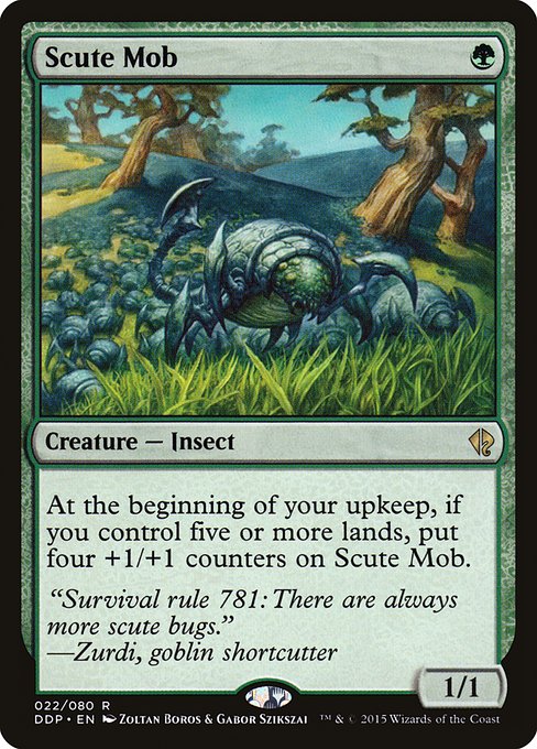Magic the Gathering Card - Scute Mob - MTG Circle