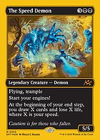 Magic the Gathering Card - The Speed Demon - MTG Circle