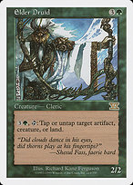 Magic the Gathering Card - Elder Druid - MTG Circle